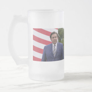 DeSantis für Präsident 2024 Mattglas Bierglas