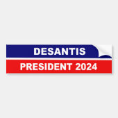 Desantis Präsident 2024 Autoaufkleber (Vorne)