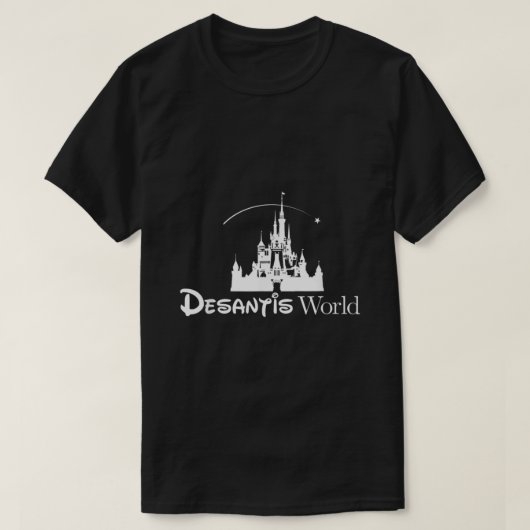 Desantis World AntiWoke Corporation Political T-Shirt (Design vorne)