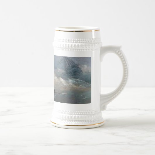 Desaster auf See Stein Bierglas (Rechts)
