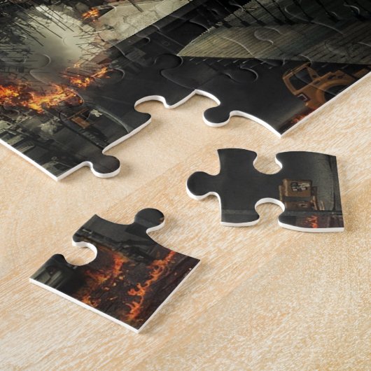 Desaster City Burning Puzzle (Seite)