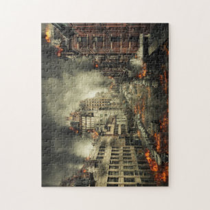 Desaster City Burning Puzzle