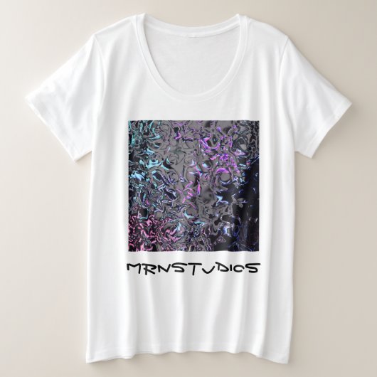 Desaster der 80er große größe T-Shirt (Design vorne)