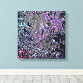 Desaster der 80er leinwanddruck (Insitu (Holzboden))