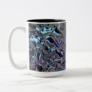 Desaster der 80er zweifarbige tasse