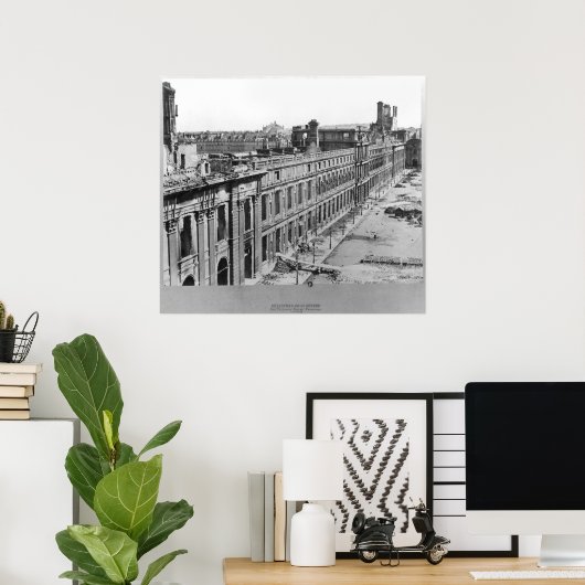 Desaster des Krieges Poster (Heimbüro)