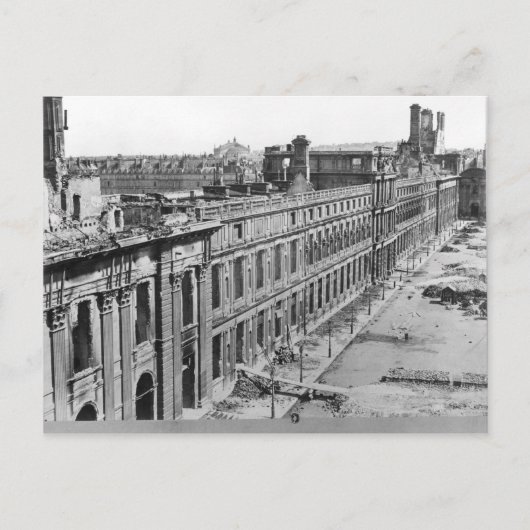 Desaster des Krieges Postkarte (Vorderseite)
