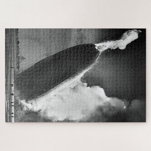 Desaster Hindenburg Circa 1937 Puzzle (Horizontal)