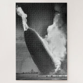 Desaster Hindenburg Circa 1937 Puzzle (Vertikal)