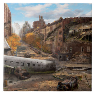 Desaster - New York, NY - Keine links rote Drehung Fliese