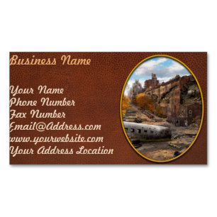 Desaster - New York, NY - Keine links rote Drehung Magnetische Visitenkarte