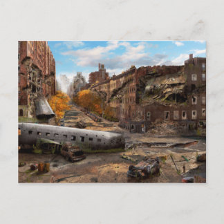 Desaster - New York, NY - Keine links rote Drehung Postkarte