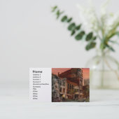 Desaster - Pittsburgh, PA - Der Y2K-Fehler Visitenkarte (Stehend Vorderseite)