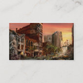 Desaster - Pittsburgh, PA - Der Y2K-Fehler Visitenkarte (Rückseite)