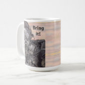 Desaster Prepper Coffee Geschenktopf Tasse (Vorderseite Links)