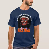 "Desaster Threat Level ORANGE" mit Trump T-Shirt (Vorderseite)