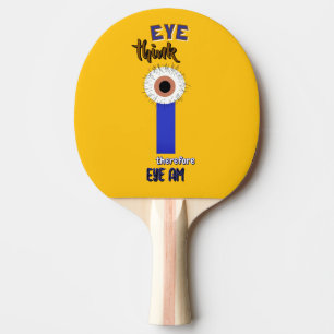 Descartes Augen Tischtennis Schläger