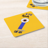 Descartes Augen Untersetzer (angewinkelt)