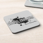 Descartes Getränkeuntersetzer (Linke Seite)