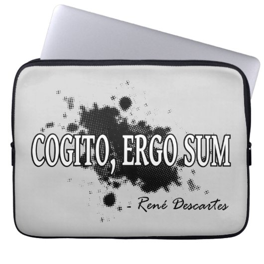 Descartes Laptopschutzhülle (Vorderseite)