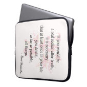 Descartes Laptopschutzhülle (Vorderseite Links)