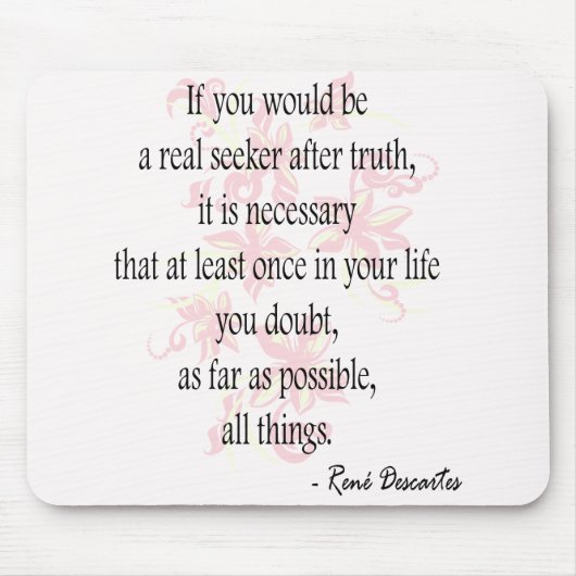 Descartes Mousepad (Vorne)