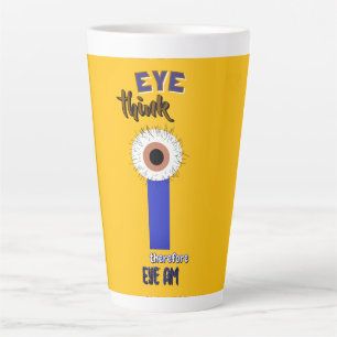 Descartes Smart Thinkers Augapfel Latte Tasse