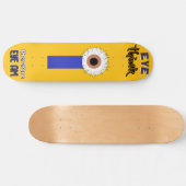 Descartes Smart Thinkers Augapfel Skateboard (Horizontal)