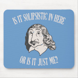 Descartes Solipsistic Mousepad