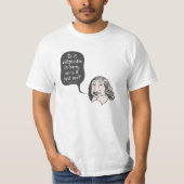 Descartes Solipsistic T-Shirt (Vorderseite)
