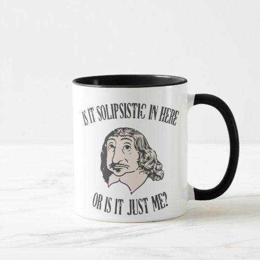 Descartes Solipsistic Tasse (Rechts)