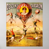 DESCENTE D' ABSALON Miss Siena Acrobatic Circus Poster (Vorne)