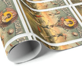 Descente d'Absalon Gleichheit Fräulein Stena Geschenkpapier (Rolleneckpunkt)