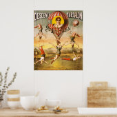 Descente d'Absalon par Miss Stena Poster (Küche)