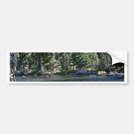 Deschutes Fluss, Oregon Autoaufkleber (Vorne)