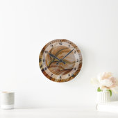 Deschutes Jasper Runde Wanduhr (Zuhause)