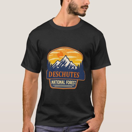 Deschutes Nationalwald � Geheimnisse der Wildnis T-Shirt (Vorderseite)