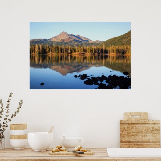 Deschutes Nationalwald, Sparksee Poster (Küche)