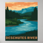 Deschutes River Oregon Poster (Vorne)