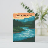 Deschutes River Oregon Postkarte (Stehend Vorderseite)