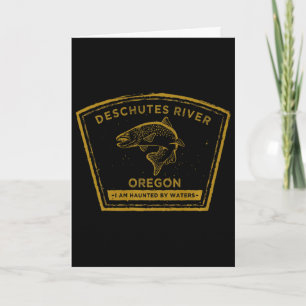 Deschutes River Oregon Premium Fliegenfischen Karte