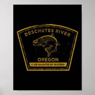 Deschutes River Oregon Premium Fliegenfischen  Poster