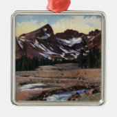 Deschutes staatlicher Wald ODER Silbernes Ornament (Vorne)