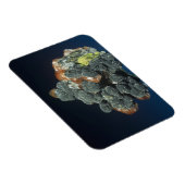 Descloizite auf Calcite Magnet (Rechte Seite)