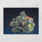 Descloizite auf Calcite Postkarte (Vorderseite)