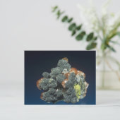 Descloizite auf Calcite Postkarte (Stehend Vorderseite)