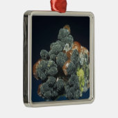 Descloizite auf Kalzit Silbernes Ornament (Rechts)