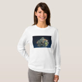 Descloizite auf Kalzit T-Shirt (Vorne ganz)