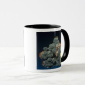 Descloizite auf Kalzit Tasse (VorderseiteRechts)