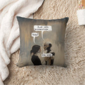 Desconectado (com frase) kissen (Decke)